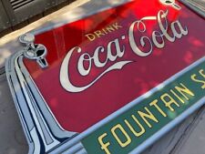 coca cola fountain service 3-d beautiful picture
