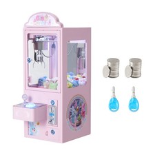 Uimoso Medium-Sized Arcade Claw Machine with Lights and Sounds, Pink picture