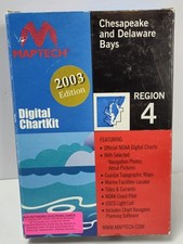 Maptech Digital Chartkit Chesapeake And Delaware Bays Region 4 2003 Edition NIB picture