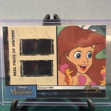 2003 Upper Deck Disney Treasures Reel Piece of History The Little Mermaid PH14 picture