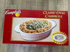 Campbell's Soup Company Kitchen  2008 Oval Green Bean Casserole Dish- New in Box picture