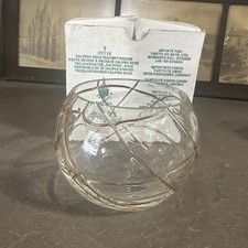 PartyLite Calypso Gold Tealight Holder Retired New Old Stock NIB P16B / P7116 picture