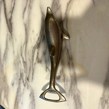 Vintage Silver Plated Dolphin bottle opener  picture