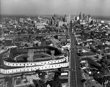 Tiger Stadium With The Detroit Skyline 4x6 Picture Celebrity Print picture