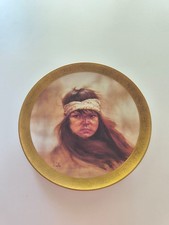 Gregory Perillo “Apache Girl” Sango Limited Edition Collector Plate 4176/5000 picture