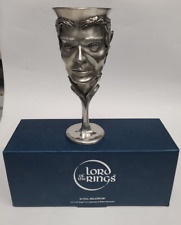 Legolas Pewter LOTR Royal Selangor LE Tolkien Goblet Signed Lord of the Rings picture