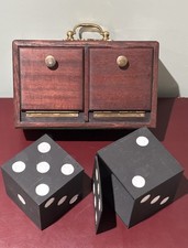 Antique(1930’s)🔥Ultra-Rare🔥Will Goldston's SLIDING DICE BOX Highly Collectable picture