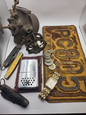 Grandpa's Junk Drawer Antique & Collectables. Pocket Knifes, Citizen Watch Etc picture