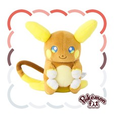 Pokémon Alolan Raichu Fit Plus A026 Pokemon Center Official Japan picture