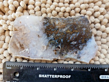Graveyard Point Oregon Plume Agate Stone Slab Unpolished Rock 4.8 ounces picture