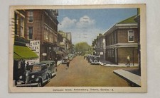 VINTAGE 1944 POSTCARD DALHOUSIE STREET AMHERSTBURG ONTARIO CANADA picture