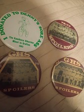 Vintage Grafton Spoilers Grafton North Dakota Walsh County Sports Pinback... picture