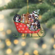 Cavalier King Charles Spaniel Dog Christmas Ornament, Cavalier Dog Xmas Ornament picture