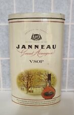 Empty Vintage Tin Box Janneau Grand Armagnac picture