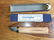 Vintage Don Carlos Schuhmachermesser Nr. 445 (shoemaker's knife) Original box picture