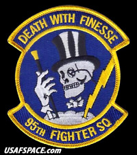 USAF 95th FIGHTER SQUADRON -TYNDALL AFB, FL - ORIGINAL - 4