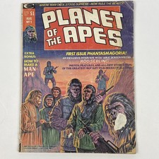1974 Planet of the Apes #1 Magazine Marvel Curtis First Issue Vintage Comic picture