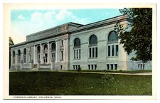 Antique Carnegie Library, Columbus, OH Postcard picture