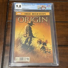 Wolverine Origin #1 CGC 9.8 -True Believers - Marvel picture