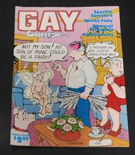 Gay Comix (1980) #7 1st Print Donelan Krell Triptow Marcel Erichsen Frick FN+ picture