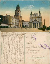 Postcard Lublin Lublin lot at the cathedral 1916 picture