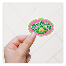 Cabbage Patch Kid Fussy Cut Die Cut Sticker (181) picture