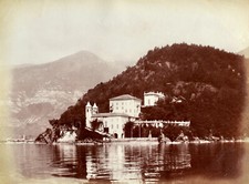 CARLO BROGI - LAKE COMO ca 1881 SEVEN Original ALBUMEN Photographs picture