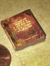 Mini Moste Potente Potion book real blank paper pages wizard magic Harry Potter picture