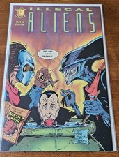 Illegal Aliens - Eclipse Comics One-Shot NM+ 1992 picture