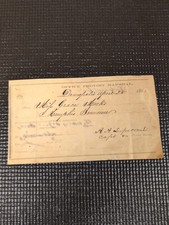 Original 1864 Civil War Military Pass To Memphis Tennessee - Provost Marshal picture