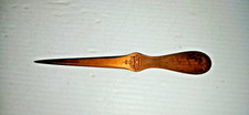 Vintage Wm. William S. Rice Rochester NY Advertising Letter Opener Brass? Copper picture