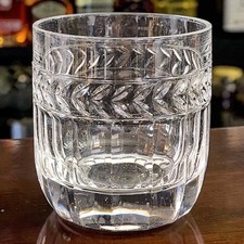 Villeroy & Boch Miss Desiree Double Old Fashioned Crystal Whiskey Glass (1) Read picture