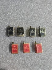 Vintage Webster's Dictionary Toy Book Cracker Jack Charm Lot of 7 picture