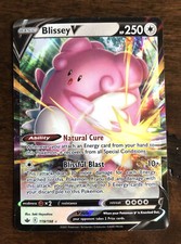 Pokémon TCG Blissey V Chilling Reign 119/198 Holo Ultra Rare picture