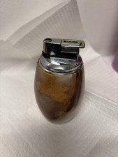 Rare Vintage Vector ONYX Cigarette Table Lighter BEAUTIFUL Very Heavy 2lbs picture