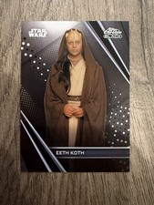 Star Wars Chrome Black 2023 Topps Base Card #66 Eeth Koth picture