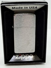 Vintage 2009 Chrome Slim Zippo Lighter New B5 picture