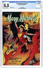 Mary Marvel Comics #11 CGC 5.5 1947 3901592020 picture