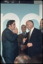 Photo:New York City NY Jimmy Breslin Jacob Javits 1960s John Lindsay Event picture