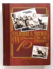 USS HARRY S TRUMAN CVN-75  2004-2005 MEDITERRANEAN-PERSIAN GULF CRUISE BOOK picture