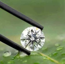 2 Ct Certified Natural Round Cut White Diamond D Grade VVS1 + 1 Free Gift picture