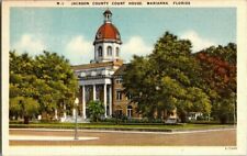 1930'S. MARIANNA, FL. COURT HOUSE. POSTCARD JJ1 picture