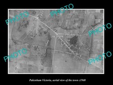 Pakenham Vic Australia Aerial View Of Town c1940 Old Large Historic Photo picture