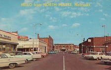 Hello from North Platte Nebraska Johnny's Bus Depot Cafe Postcard picture