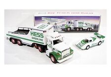 1988 Hess Toy Truck and Racer in original Packaging and Box picture