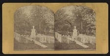 Photo:Green-Wood Cemetery Gravesite Brooklyn NY ca 1865 picture