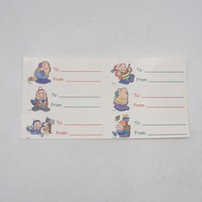 Ziggy 1980's Self Stick Gift Labels picture
