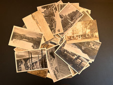Cities and Landscapes Views. Mostly US Vintage Real Photo Postcards Lot of 30 picture