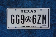 2014 Texas LONE STAR STATE License Plate picture