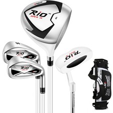 PGM Junior Golf Club Set for Kids Ages 3-5, 6-8, 9-12 | Lightweight Graphite ... picture